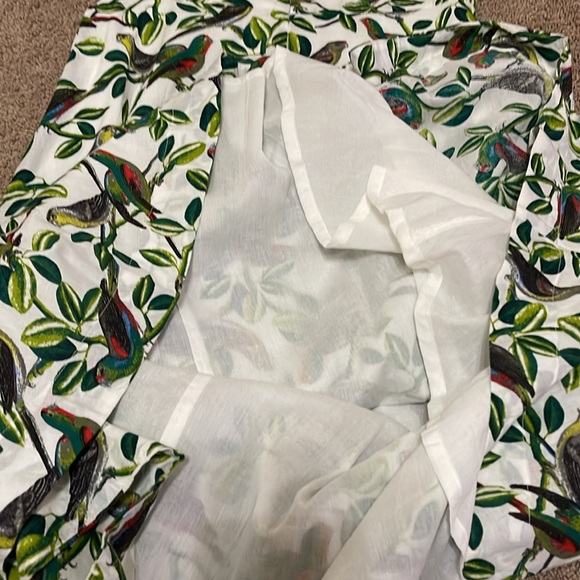 NWOT Emily and Fin Jasmine Parakeets Print Dress - Picture 6 of 9